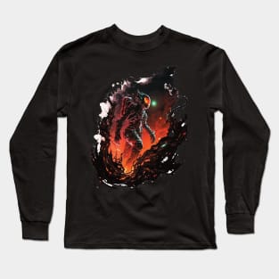 alien space Long Sleeve T-Shirt